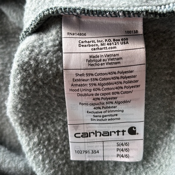Carhartt hoodie - Green, Women’s S - Picture 5 of 5